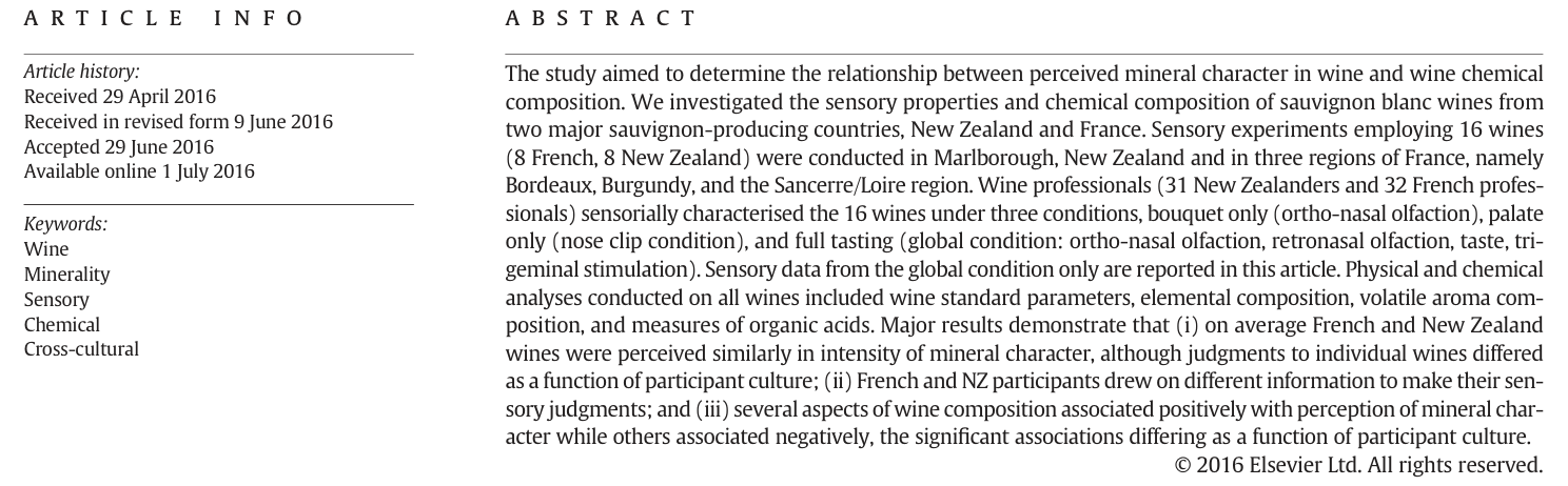 Table from page 1 of the original article