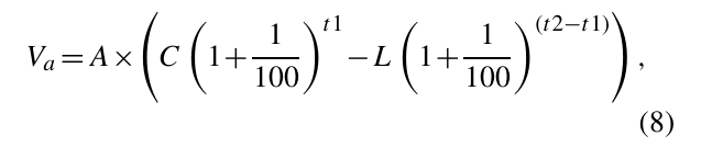 Equation from page 7 of the original article